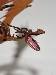 2010 DreamWorks How To Train Your Dragon Monstrous Nightmare Orange 13 inch