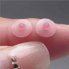 3 x 1/6 Female Silicone Nipple Chest Patches For 12″ PHICEN TBLeague Body Figure