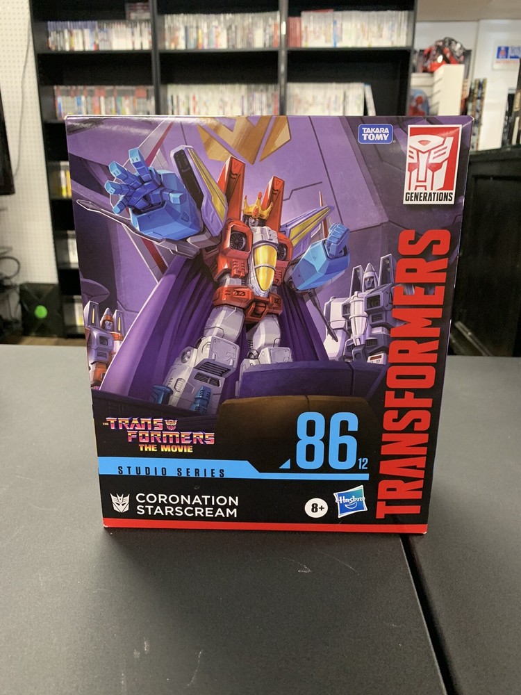 Coronation Starscream Transformers The Movie Studio Series 86 Leader Class