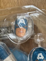 Marvel Mezco ONE:12 Captain America Silver Age 6″ Figure Opened Used