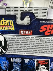 2007 Legendary Comic Book Heroes Sin City Marv monkey Man Series Toy biz
