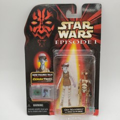 Vintage 1999 Star Wars Episode I Ody Mandrell & Pit Droid Figure on Card Vintage