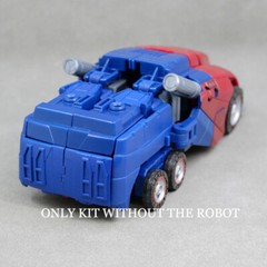 Rear Cover Filler Gun Axe Weapon For SSGE WFC03 OP Prime Upgrade Kit 3D Printed