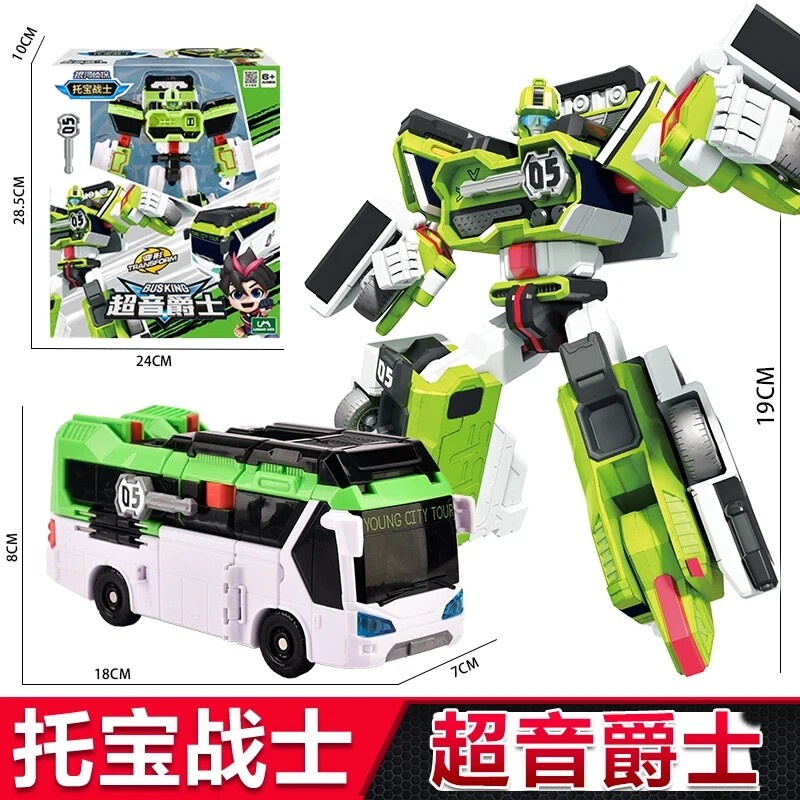 New Tobot V Galaxy Detectives Action Figure Busking Transform Vehicle Robot Car