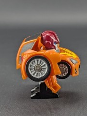Transformers Q Hot Rod Rodimus complete Takara QT-07 QTF Choro-Q