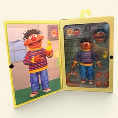 NECA Sesame Street Ernie Ultimate Action Figure Vol. 1 Featuring Letter “C” NOB