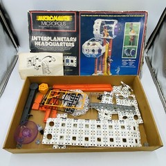 MEGO MICRONAUTS MICROPOLIS “INTERPLANETARY HEADQUARTERS” – Near Complete – 1979
