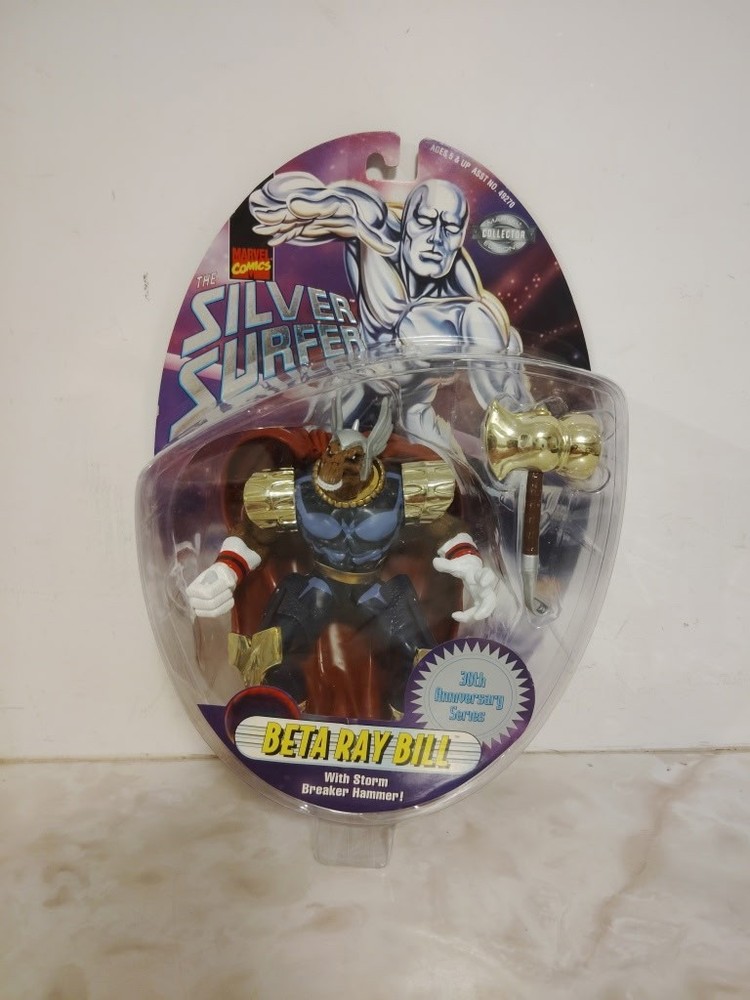 Toy Biz Silver Surfer Beta Ray Bill Action Figure Collector Edition Marvel 1997