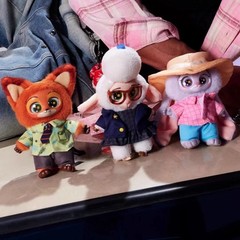 MINISO Zootopia Series Confirmed Blind Box Figures Toy Vinyl Plush Pendant Doll