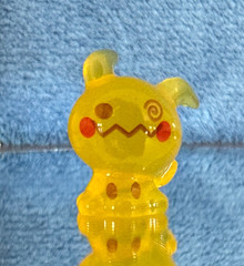 Miniature Resin Pokemon Figures – Set of 13 – Glow in Dark – by BANDAI – NEW
