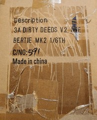 ThreeA Ashley Wood World War Robot Dirty Deeds Bertie Mk2 1/6 Scale Bambaland