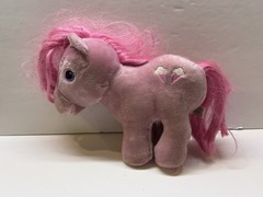 Vintage Hasbro Softies MLP Lickety Split Plush 1984 Pre-owned