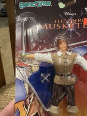 Three Musketeers D’Artagnan Bendems Sheen Sutherland 1993 MOC, New, Boxed, Rare