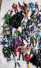 Marvel Dc Lot Action Figures 73 Pieces Mixed Lot