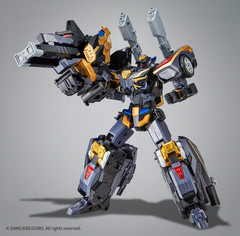 [PRE-ORDER] SAMG Metal Cardbot W Grand Bleu Leon Dark Edition Transforming Robot