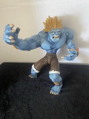 1999 Street Fighter Alpha 3 Blue Blanka Round 1 ReSaurus Action Figure