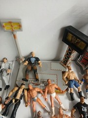 WWE WWF WCW ECW ACTION FIGURE LOT – 41 PIECES TITAN TRON
