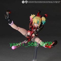 Kaiyodo Revoltech Amazing Yamaguchi Harley Quinn Suicide Squad ISEKAI Ver.&Bonus