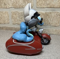 Zootopia 2 Pull Back Stunt Vehicle Pawbert Lynxley & Gary De’Snake Disney