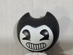 Lot of 3 BENDY AND THE INK MACHINE BENDY ACTION FIGURE PHATMOJO MEATLY GAMES