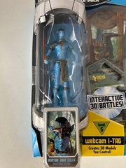 JAMES CAMERON’S AVATAR Jake Sully Action Figure webcam i-Tag Battle Pack 3D Mode