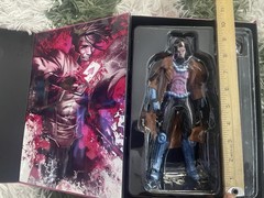 1 Of 1 Custom Painted 9” Marvel X Men Gambit Figure With Custom Box