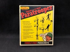 Schylling Retro “Throw it High” Paratrooper with 17″ Tangle Free Parachute NIB