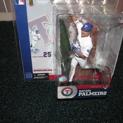 McFarlane 2004 Rafael Palmeiro Texas Rangers MLB series 10 (variant/chase) piece