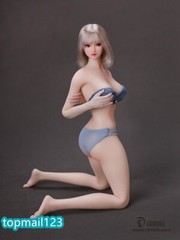 LDDOLL 28M 1/6 Girl Seamless Body Steel Bone For 12″ Female Action Figure Head