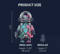 Popmart Pop Mart Mega Space Molly Clot – Magenta Alinegra 400% Authentic