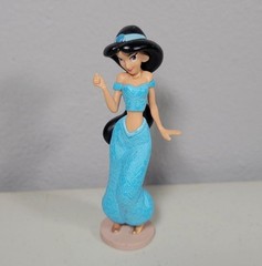 Aladdin Toy Lot – Abu Elephant, Prince Ali, Jasmine, Genie – Toys + Book + CD