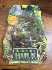 2008 The Incredible Hulk Sonic Destruction Hulk Vs Hulkbuster Action Figure