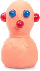 Bright Orange Panic Pete Squeeze Toy – Rubber Stress Ball for Kids Ages 5 and Up
