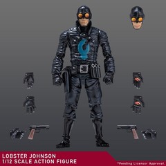 Hellboy Lobster Johnson 1/12 Scale Action Figure 1000 Toys