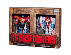 Transformers Timelines Hearts of Steel Optimus Prime & Starscream –IN HAND–