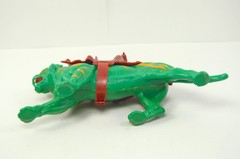 MOTU, Battle Cat, figure, Masters of the Universe, white dot, complete, He-Man