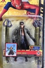 2004 SPIDER-MAN 2 : DOC OCK 4 bendable Tentacles VINTAGE ACTION FIGURE TOY BIZ