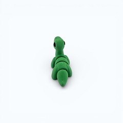 Articulated Brontosaurus Toy 2.2″ USA Made, Dino Fidget