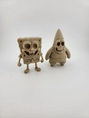SpongeBob & Patrick Skeleton Duo Bikini Bottom Horror
