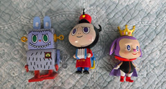 AUTHENTIC POP MART Labubu The Toys Series tin wind up robot princess pato