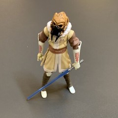 2x Star Wars The Clone Wars JEDI MASTER PLO KOON 3.75″ Action Figure CW53 #K5
