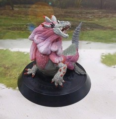 Purple Ludroth Monster Hunter Figure Builder Blind Box Figure