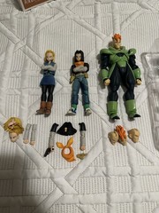 SH Figuarts ANDROID 16, 17, 18, 19 & 20- PLEASE READ DESCRIPTION
