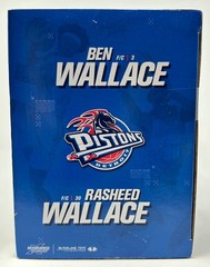2004 MCFARLANE NBA BASKETBALL RASHEED BEN WALLACE CHAMPIONSHIP SEALED 2 PACK SET