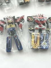 Super Sentai Robo Charm Mini Figure Full Set 10 Dairanger Gaoranger Japanese