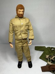1970 Hasbro GI Joe Adventure Team Sea Adventurer 12″ Action Figure W/clothes VTG