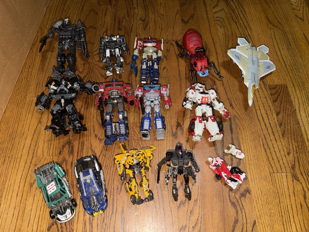 Transformer Studio Series Lot Of 14 Topspin Roadbuster Ironhide Scourge Optimus