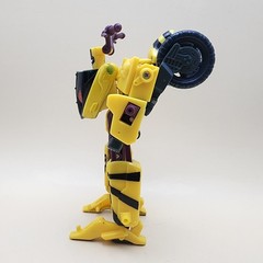 TRANSFORMERS Energon (2003) RAPID RUN 5.5″ Combat Deluxe + NIGHTSCREAM Minicon