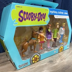 Vtg 2002 Scooby-Doo Mystery Solving Crew 5 Figures Set – NEW IN BOX Cartoon Net.