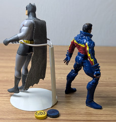 Adam West Grey Batman and Black Lightning Total Justice League GDJ-P-641